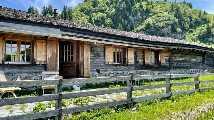 Sublime chalet d'alpage agencé avec un goût exquis. Objet unique !!!