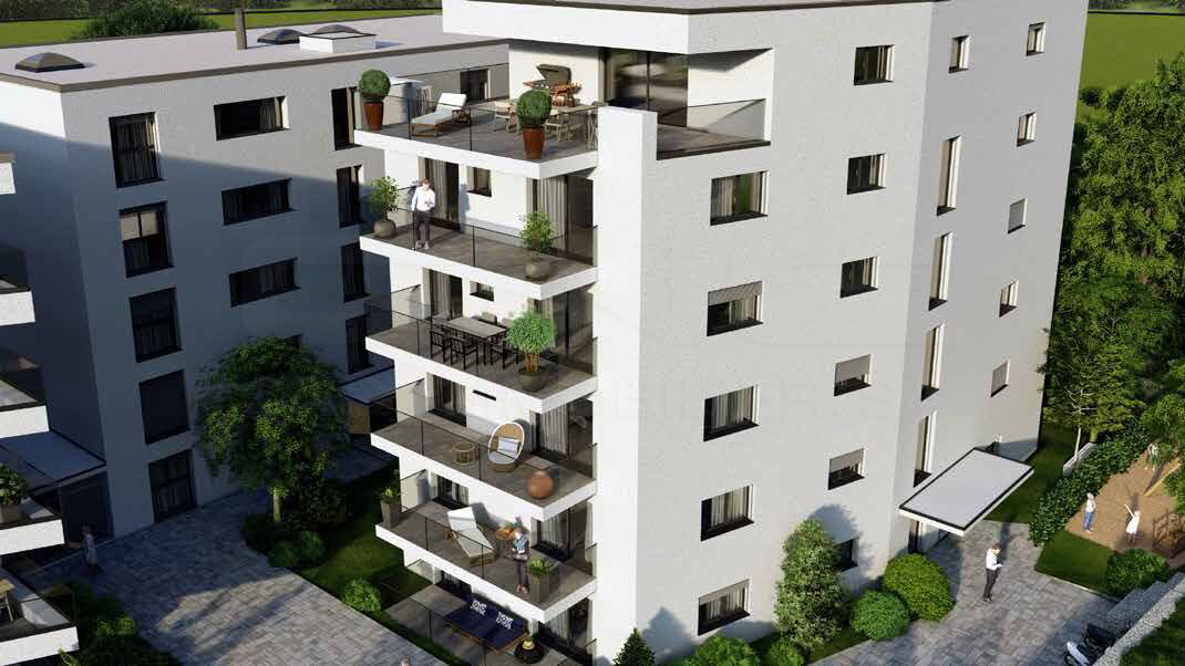 Immeuble C - Façades est - Image non contractuelle