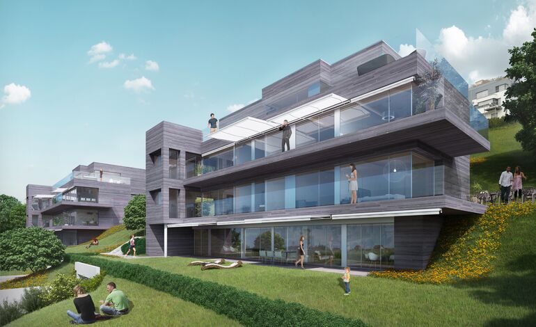 Appartement neuf de 4.5 pièces
Superbe vue lac