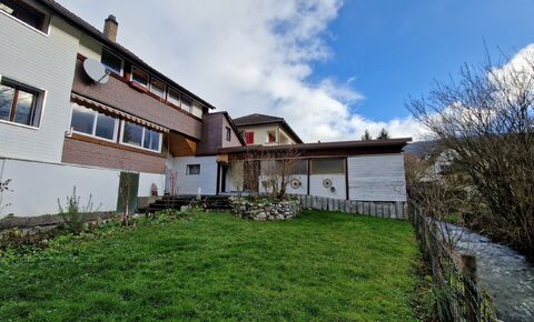 Rental house with several apartments