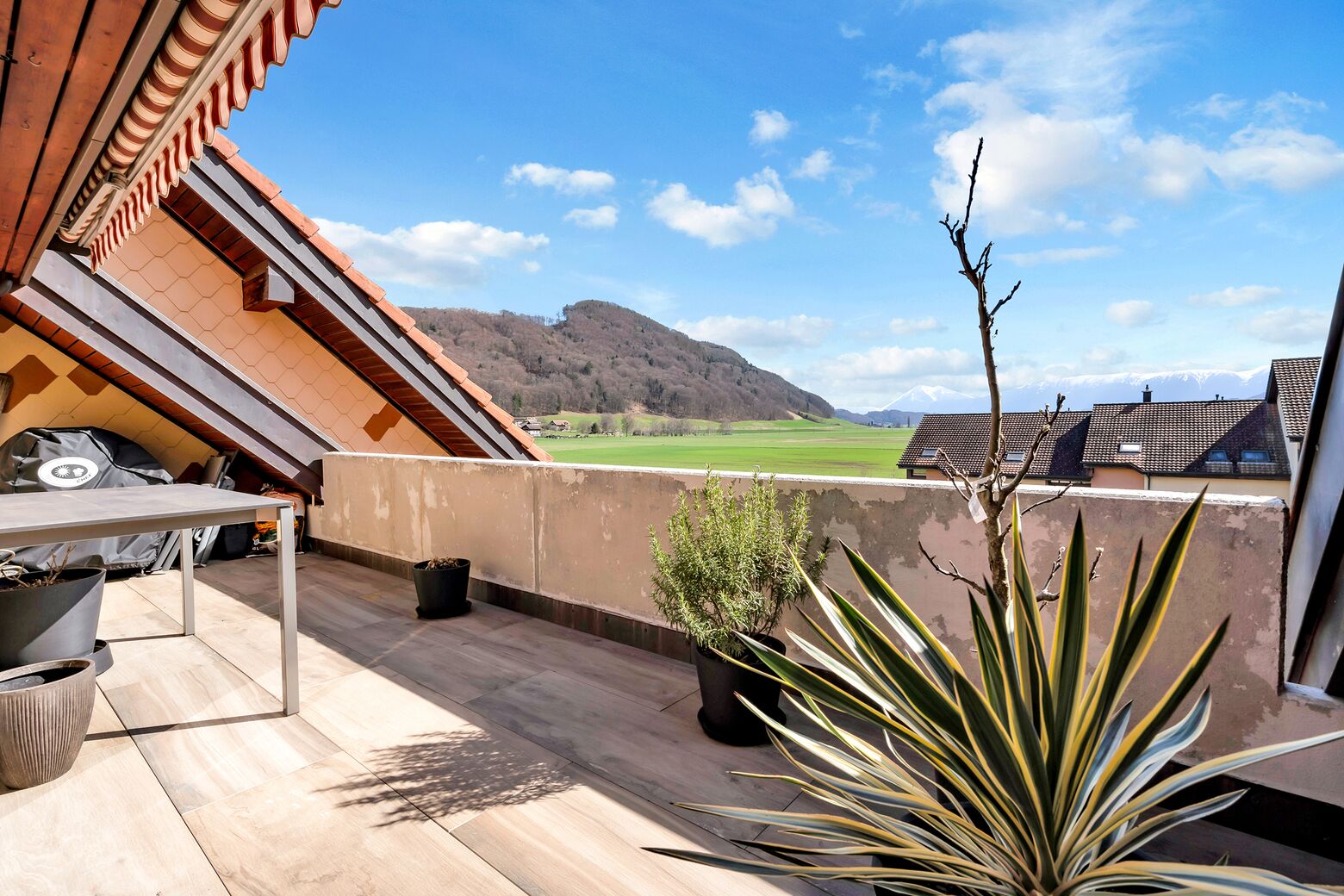 Balkon mit Südausrichtung (ca. 13 m2)