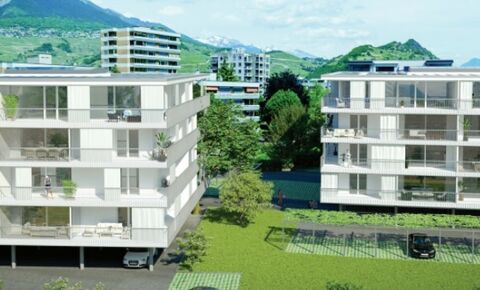Lofts attiques sur plan au coeur de Conthey