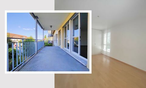 Lichtdurchflutete 4.5 Wohnung - grosser Balkon - Lift!