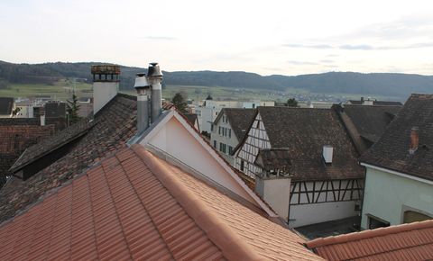 Der Traum einer Dachwohnung mitten in Beringen