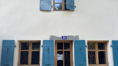 Maison de village en cours de rénovation