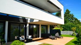 Top Maisonettewohnung mit See- und Bergsicht in Meggen zu verkaufen.