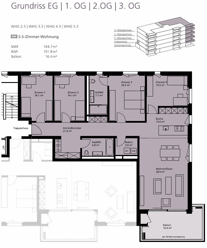 Grundriss WHG 2.3