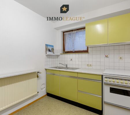 Eigene Küche in der separaten Einliegerwohnung.