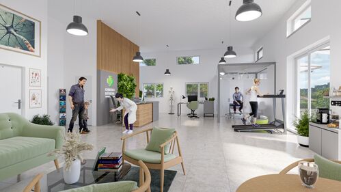 Nouveau - Surface d'activité de 200.32 m2 à Tolochenaz