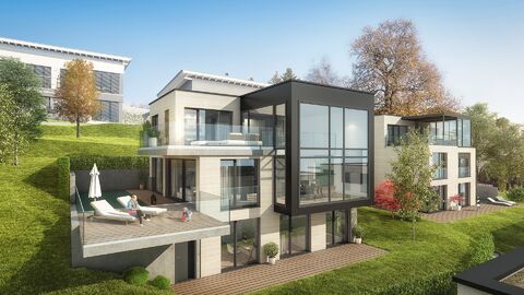 Luxuriöse 6.5-Zimmer Villa mit Galerie und Seesicht