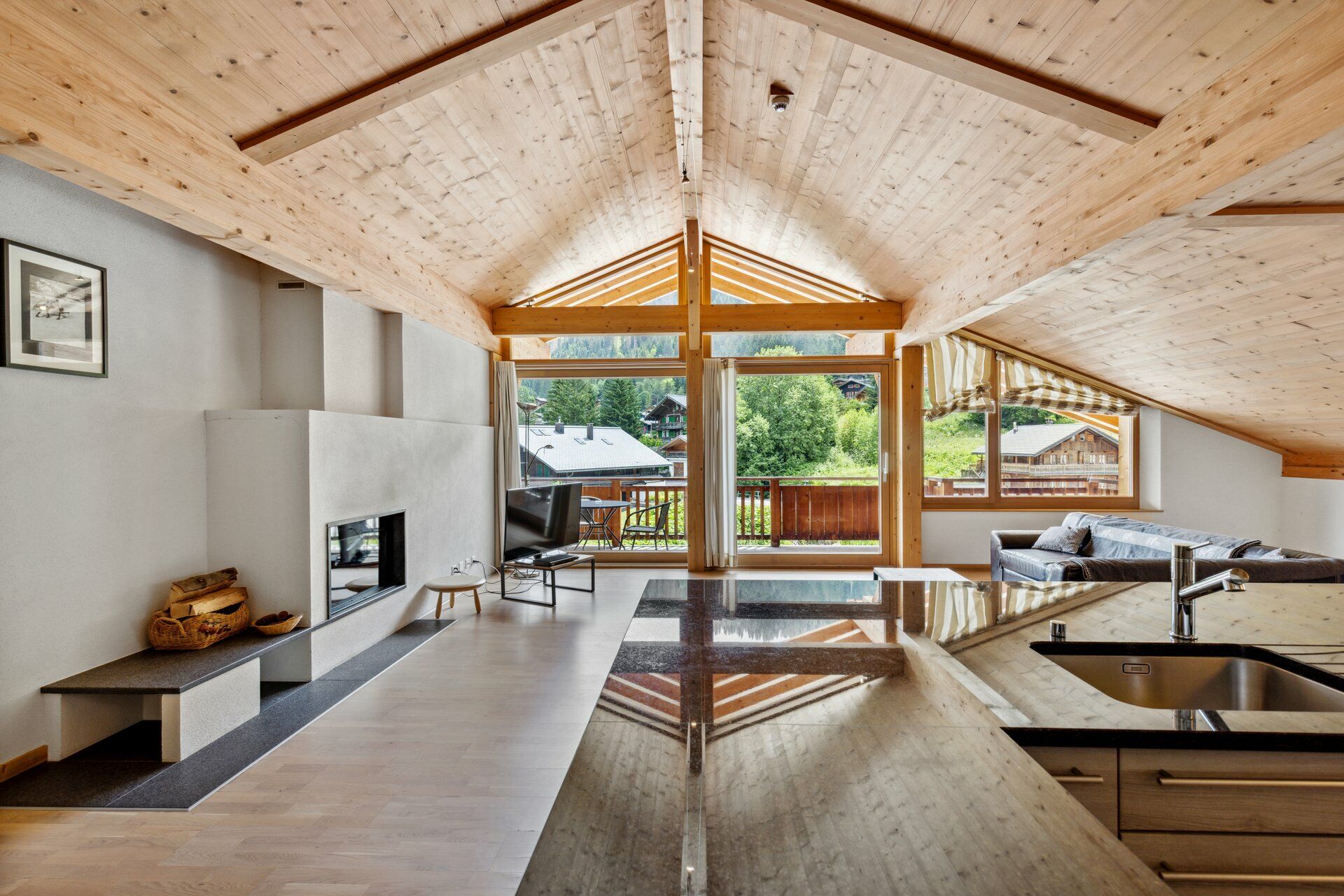 Attic penthouse