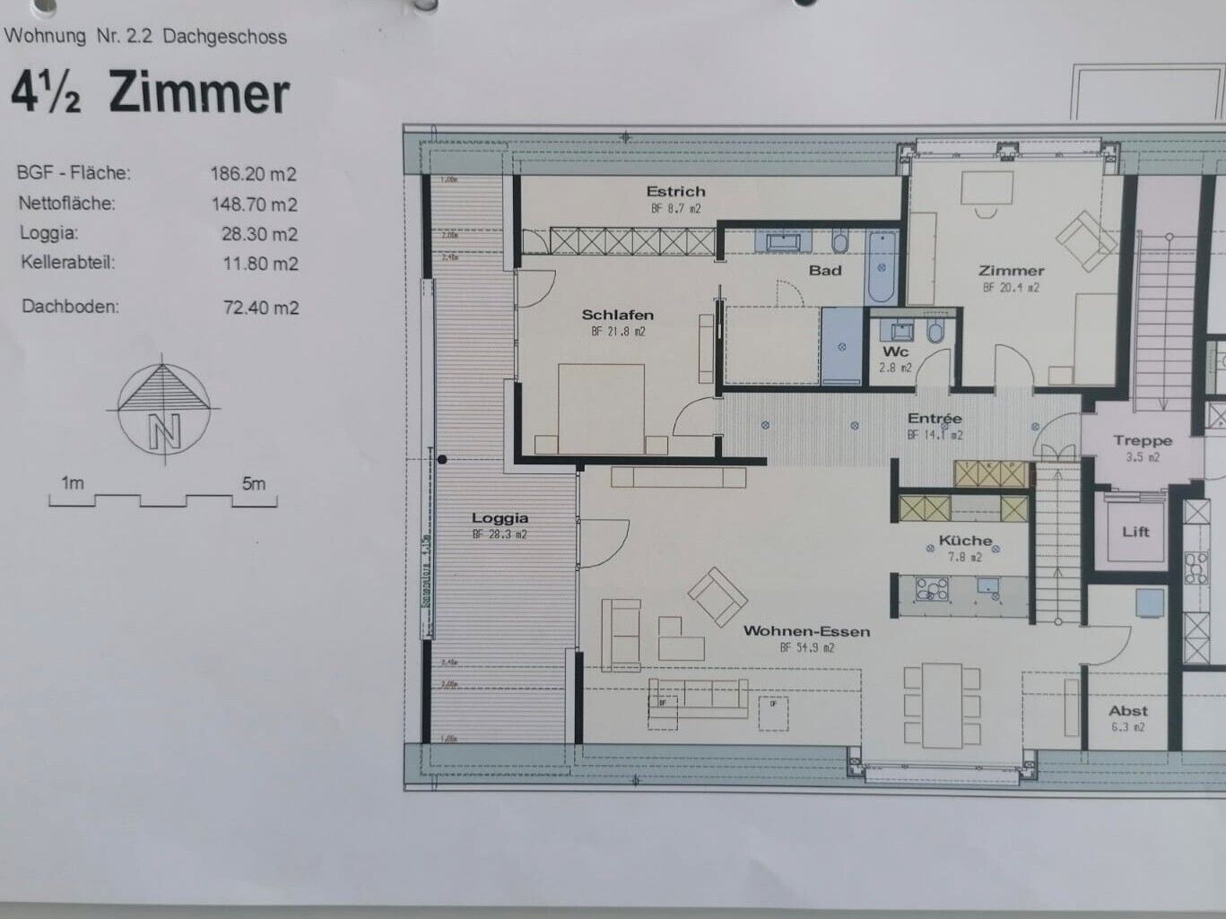 Grundriss Wohnung