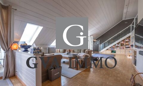 Superb duplex penthouse apartment near Carouge