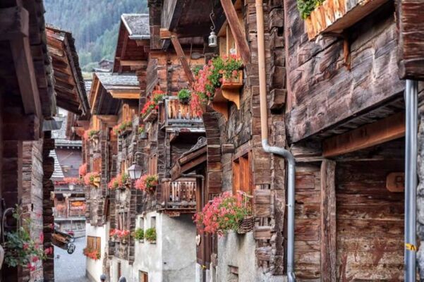 Grimentz village