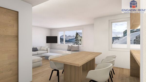 Out with the old, in with the new – entirely renovated 4.5 room apartm