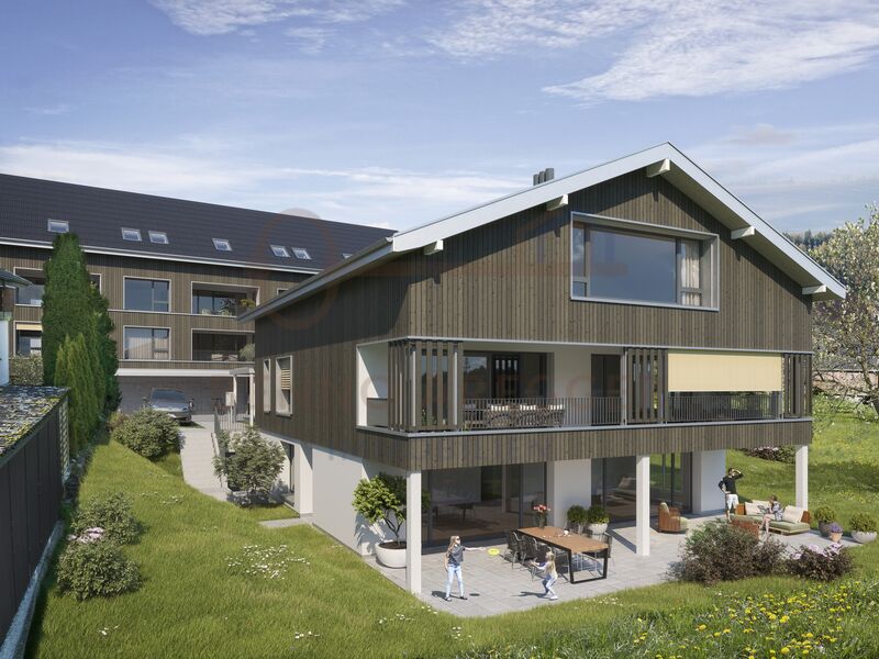 Neubau, Erstbezug, 3½-Zimmer-Dachwohnung