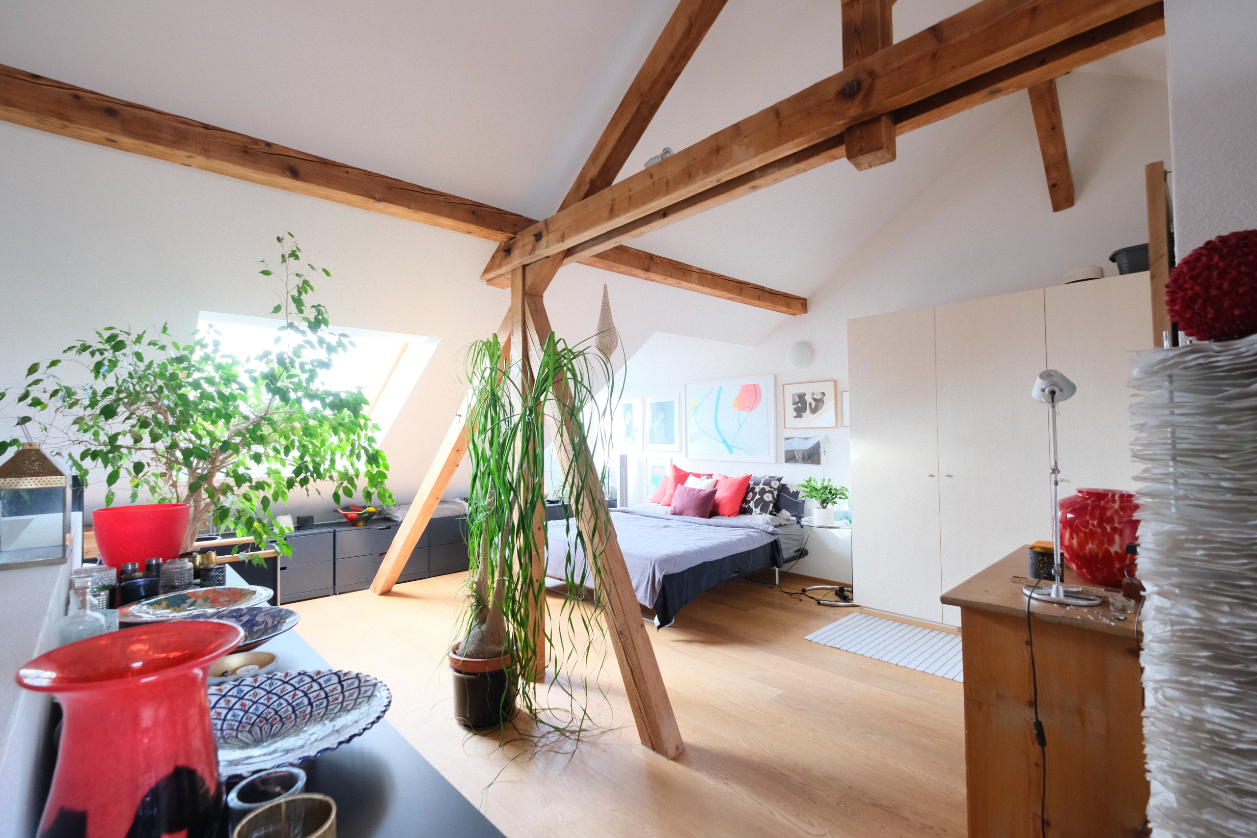 Schlafzimmer im Dachgeschoss