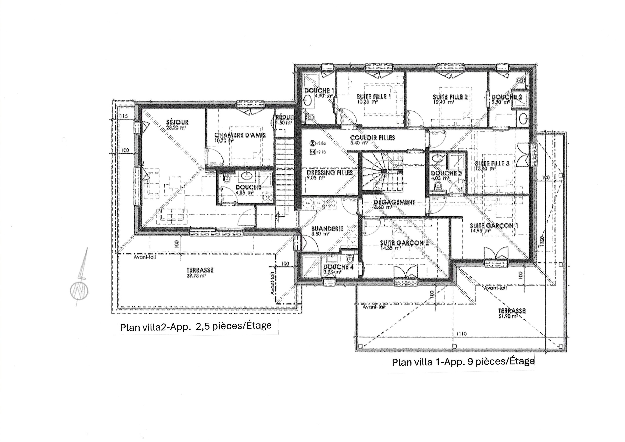 Étage-Villa 47A+B