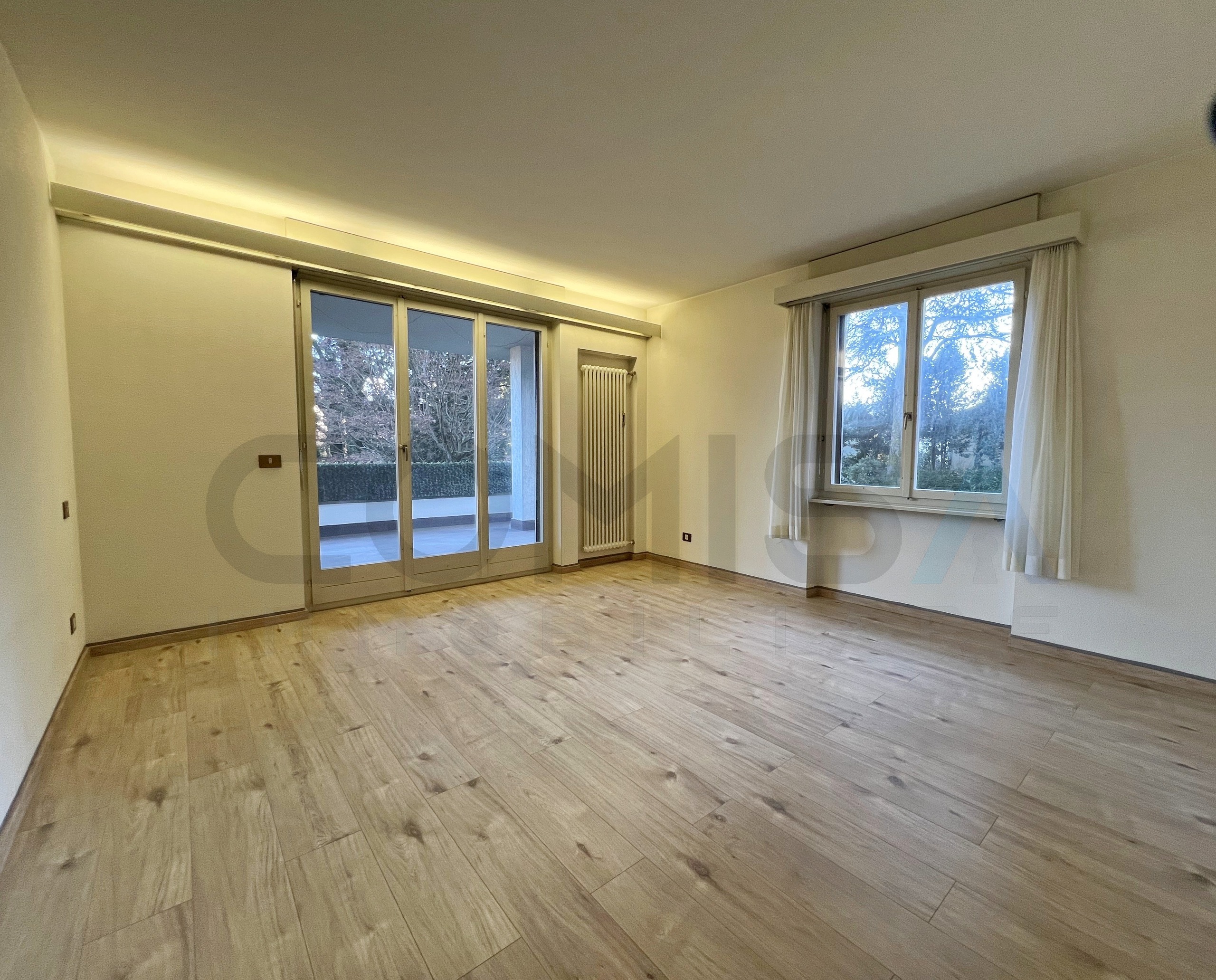 camera da letto con accesso alla terrazza