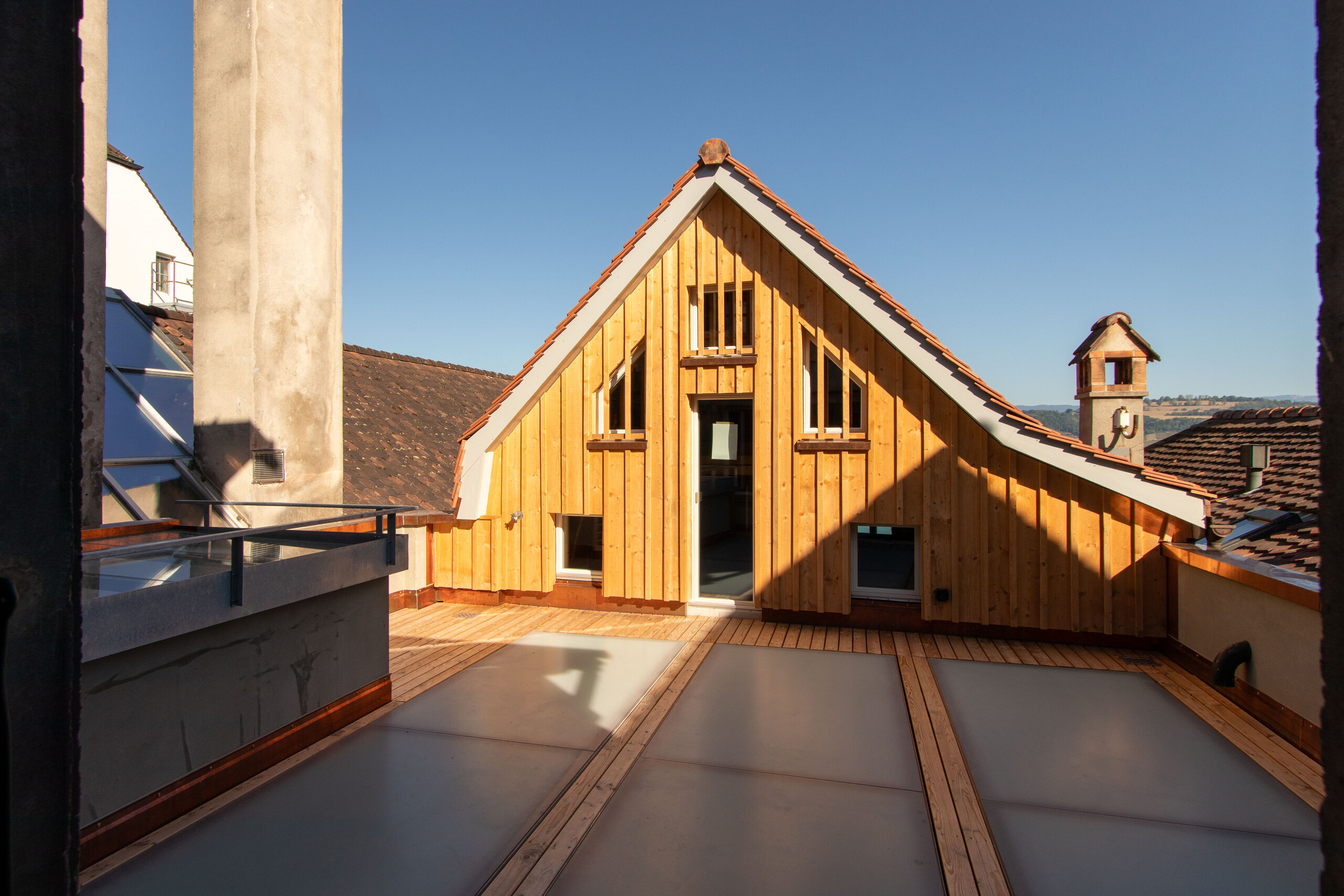 Gemeinsame Dachterrasse Gemeinsame Dachterrasse
