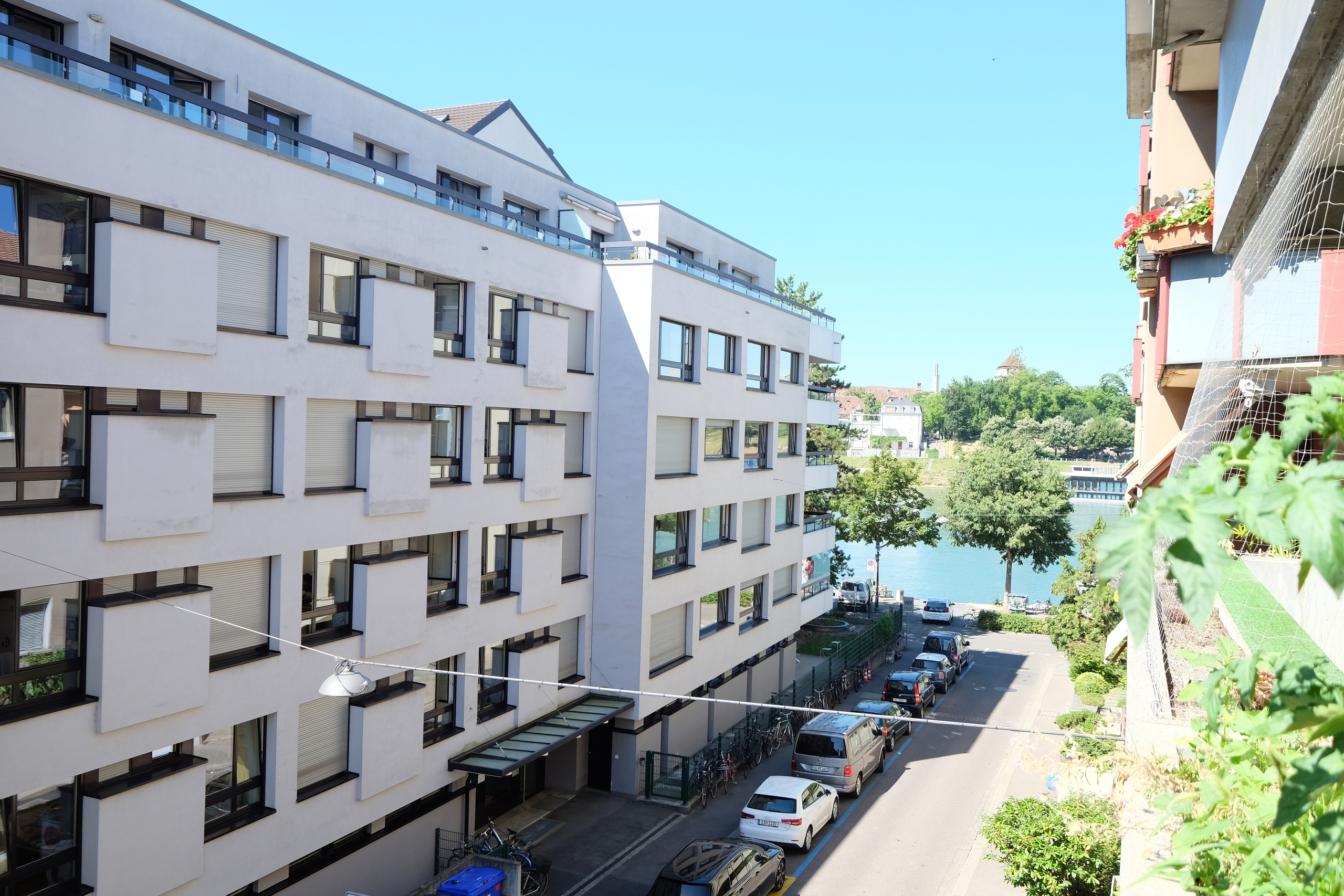 Aussicht auf den Rhein