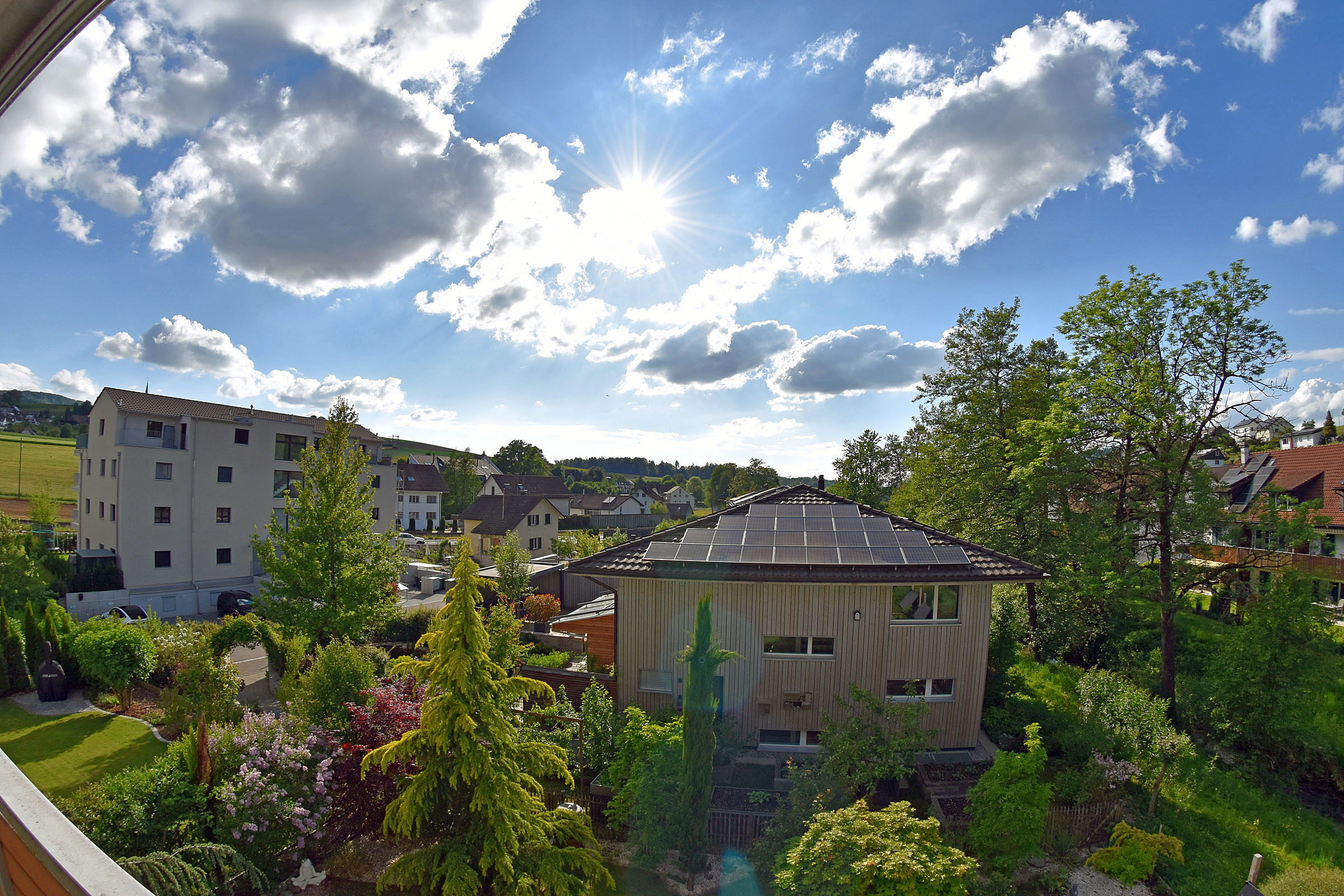 Aussicht ab Terrasse Aussicht ab Terrasse