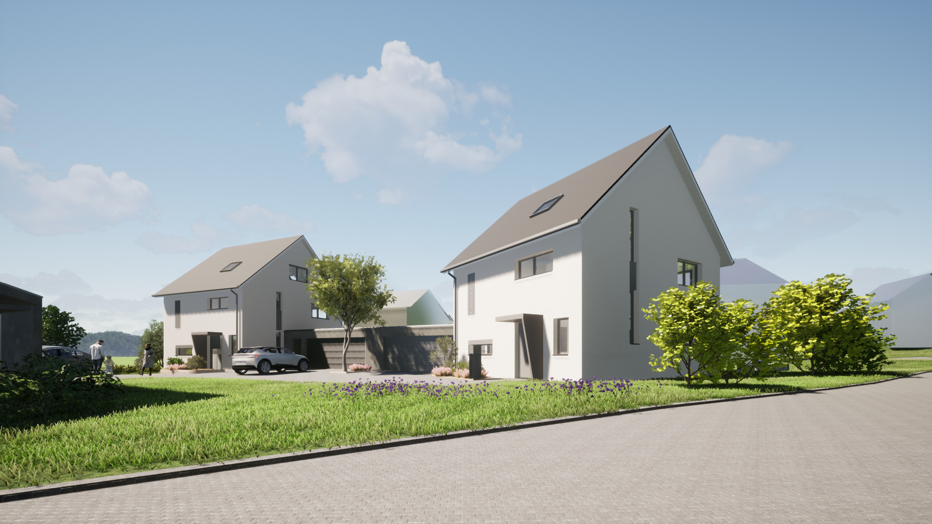 Ansicht untere Haldenstrasse Ansicht untere Haldenstrasse