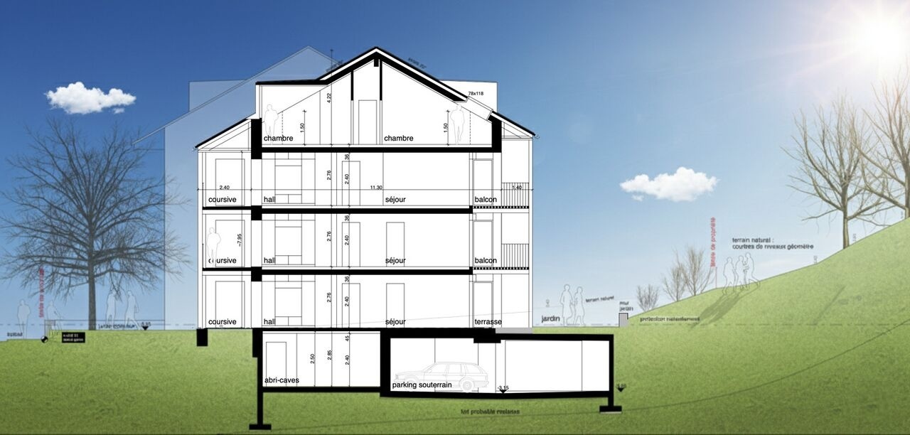Plan de coupe 