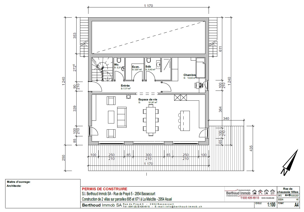 Rez-de-chaussée Rez-de-chaussée