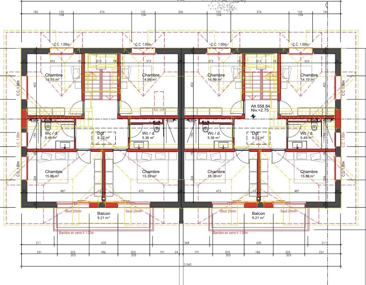Plan étage Plan étage