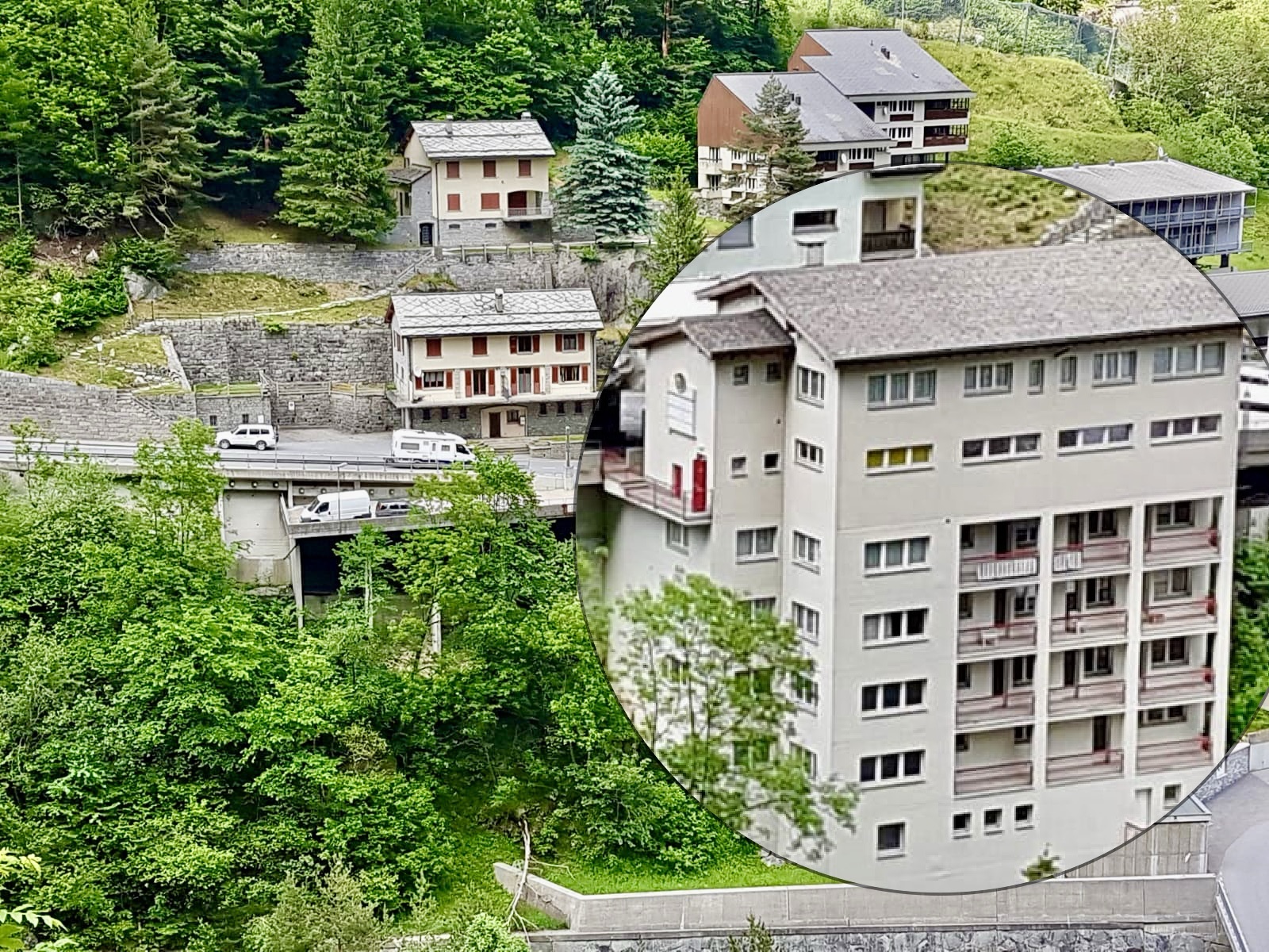 Gebäudeansicht - 6 Stockwerke