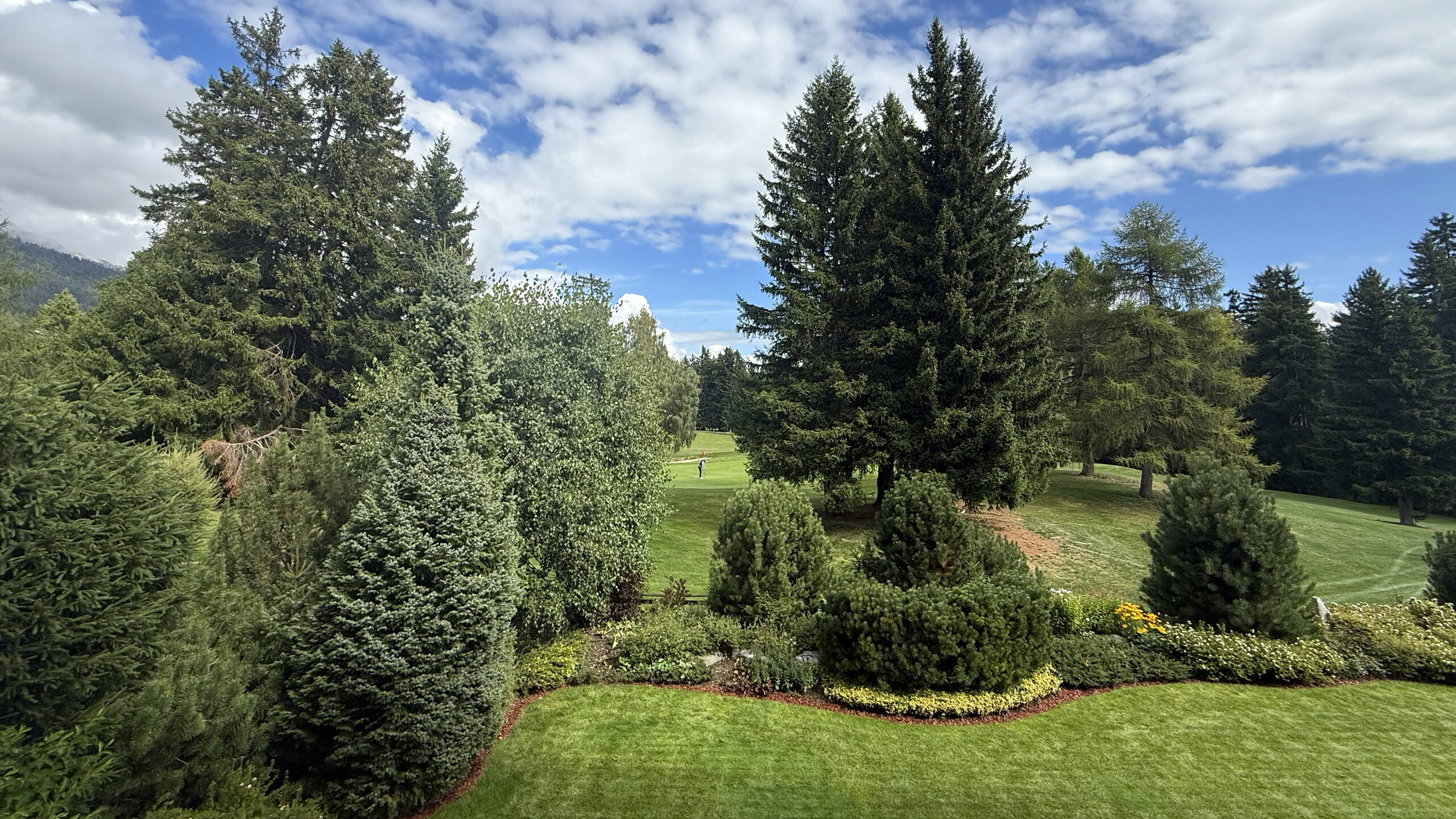Exterior view (east) from balcony