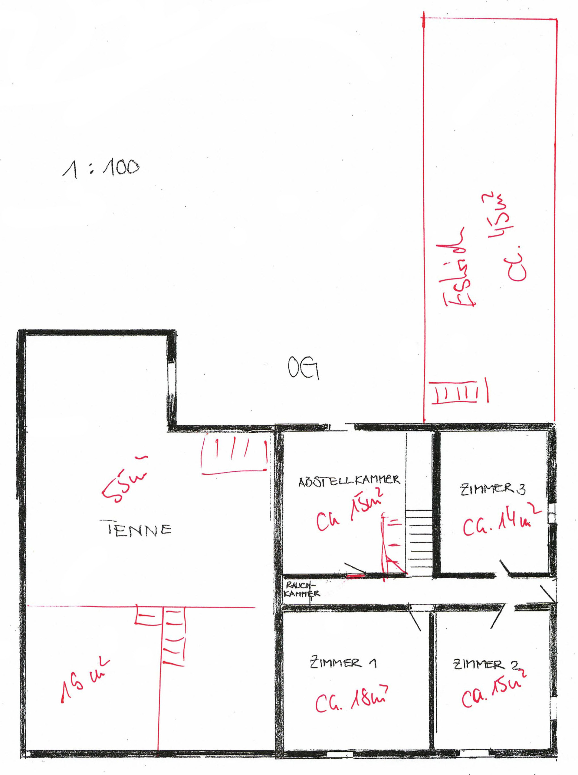 Planskizze OG Planskizze OG