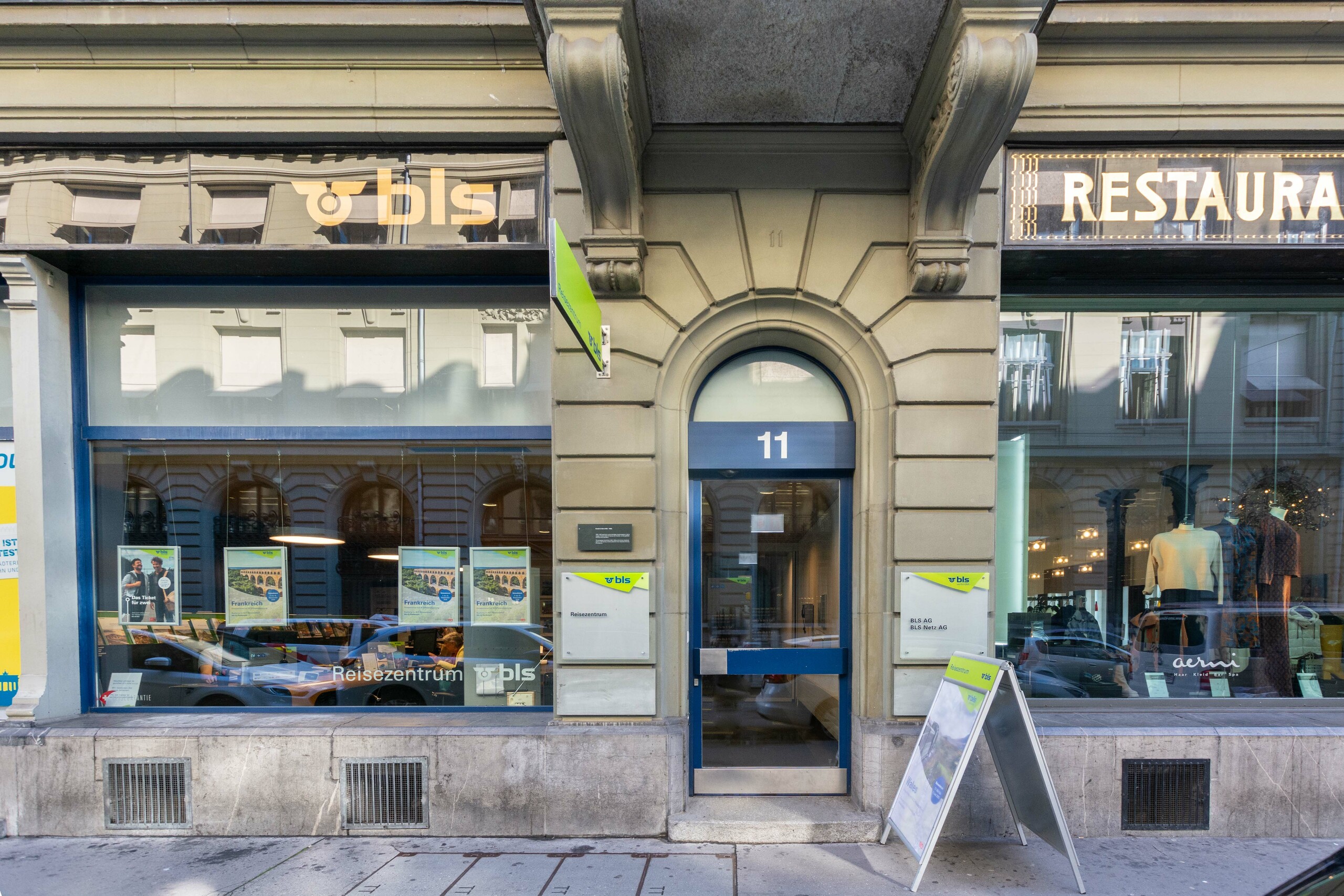 Büro Genfergasse Eingang