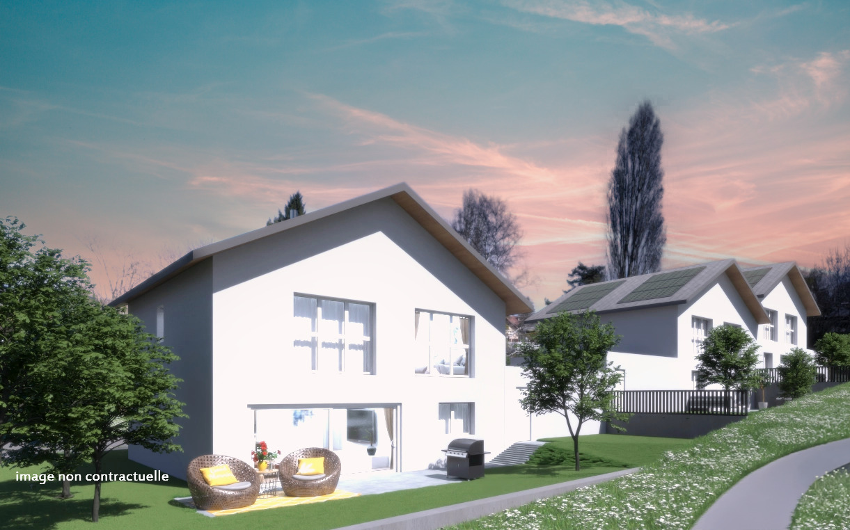 Cette réalisation profite d'un emplacement idéal