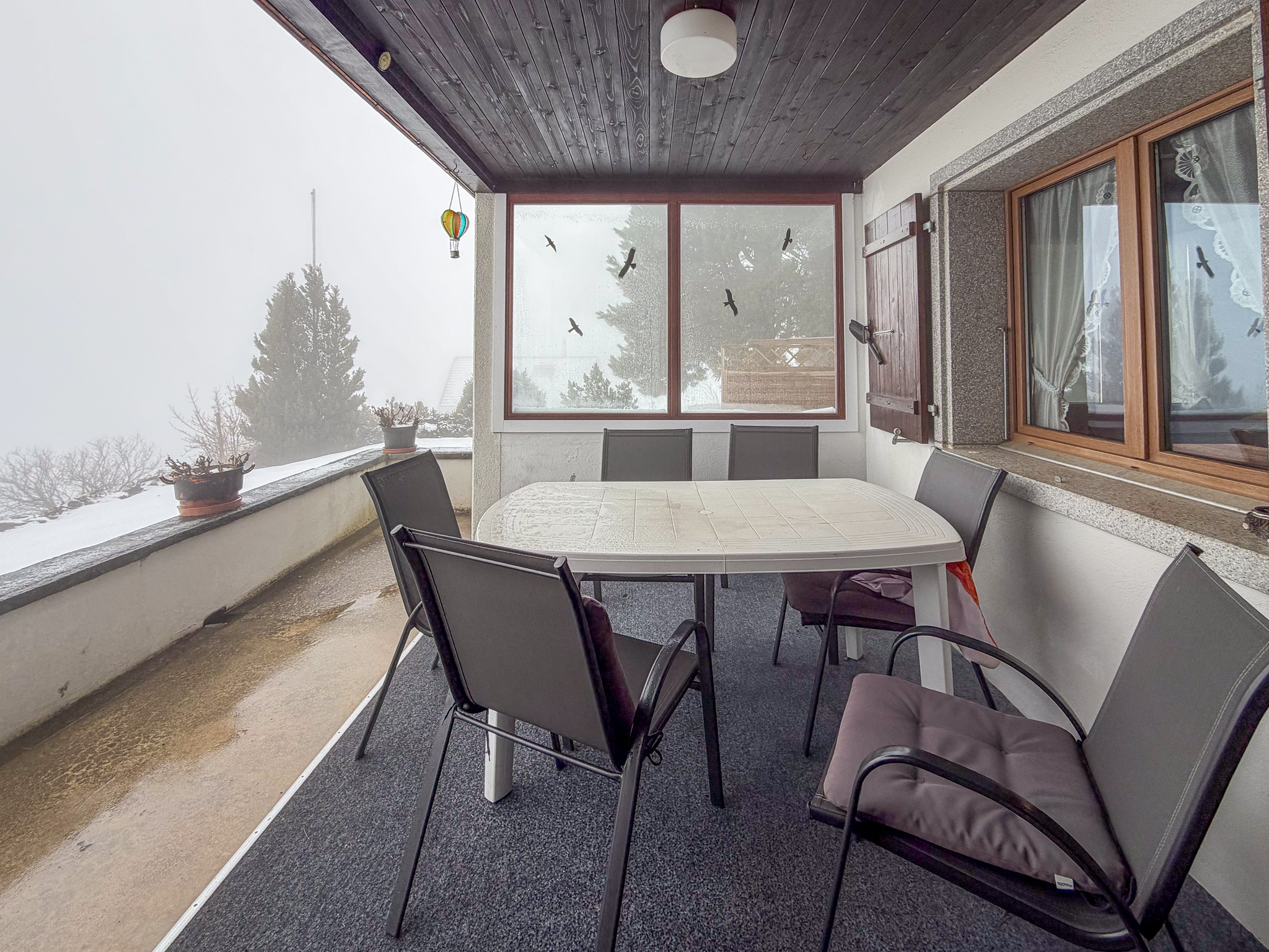 Rez-de-chaussée - Terrasse couverte exposée Sud Rez-de-chaussée - Terrasse couverte exposée Sud