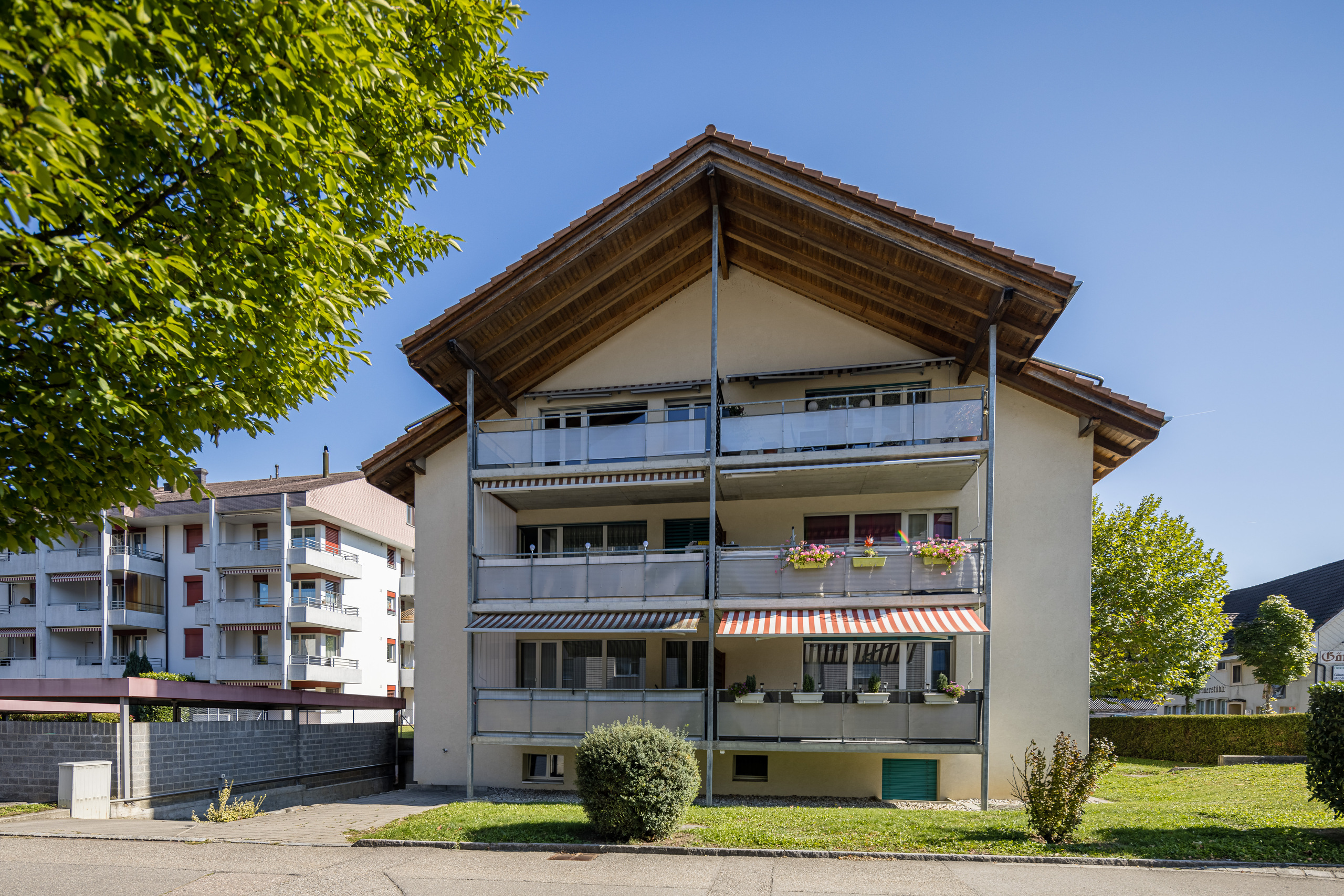 Aussenansicht Balkonseite