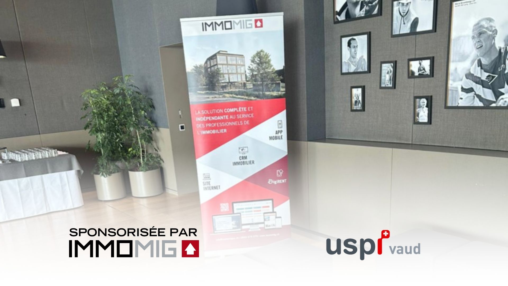 IMMOMIG SA, sponsor de la Journée des courtiers USPI Vaud 2023 dédiée aux professionnels de l’immobilier.