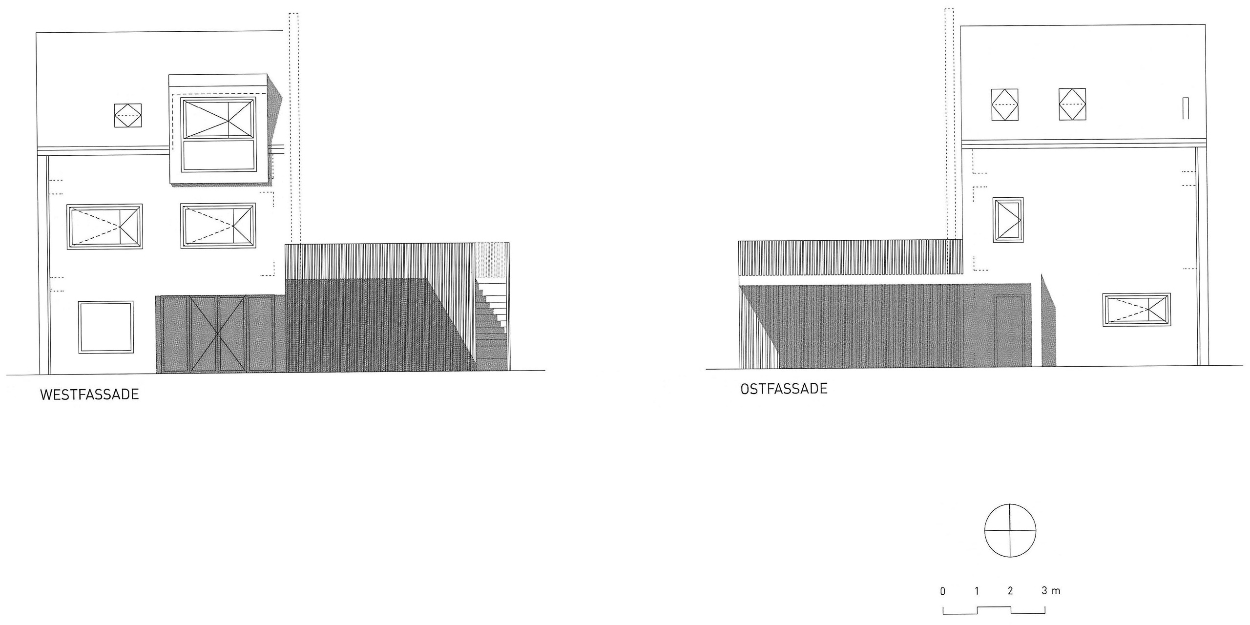 West- und Ostfassade West- und Ostfassade