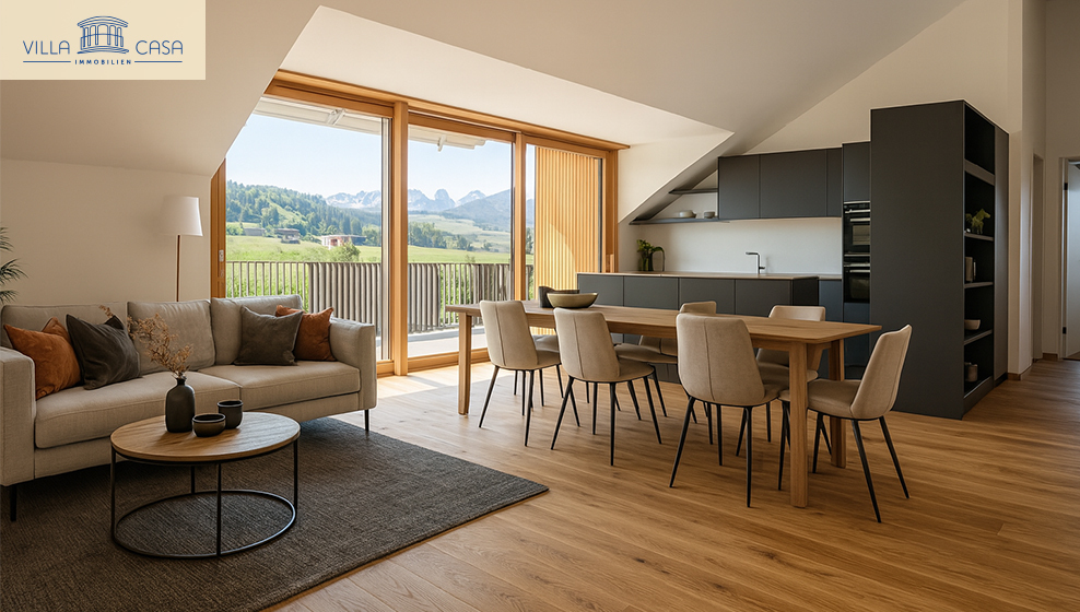 Wohnbereich / Küche