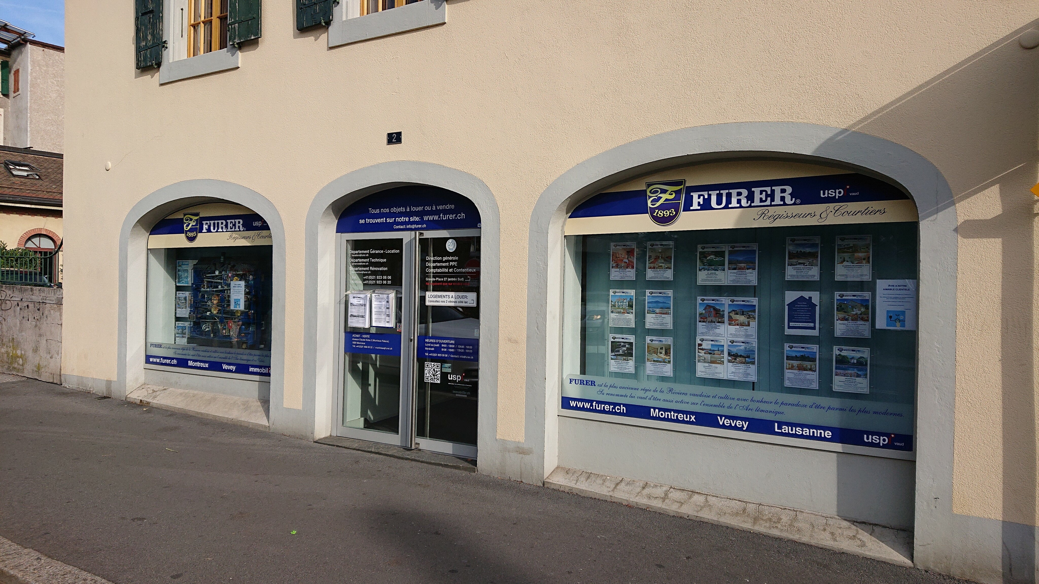 Furer's agency in Vevey