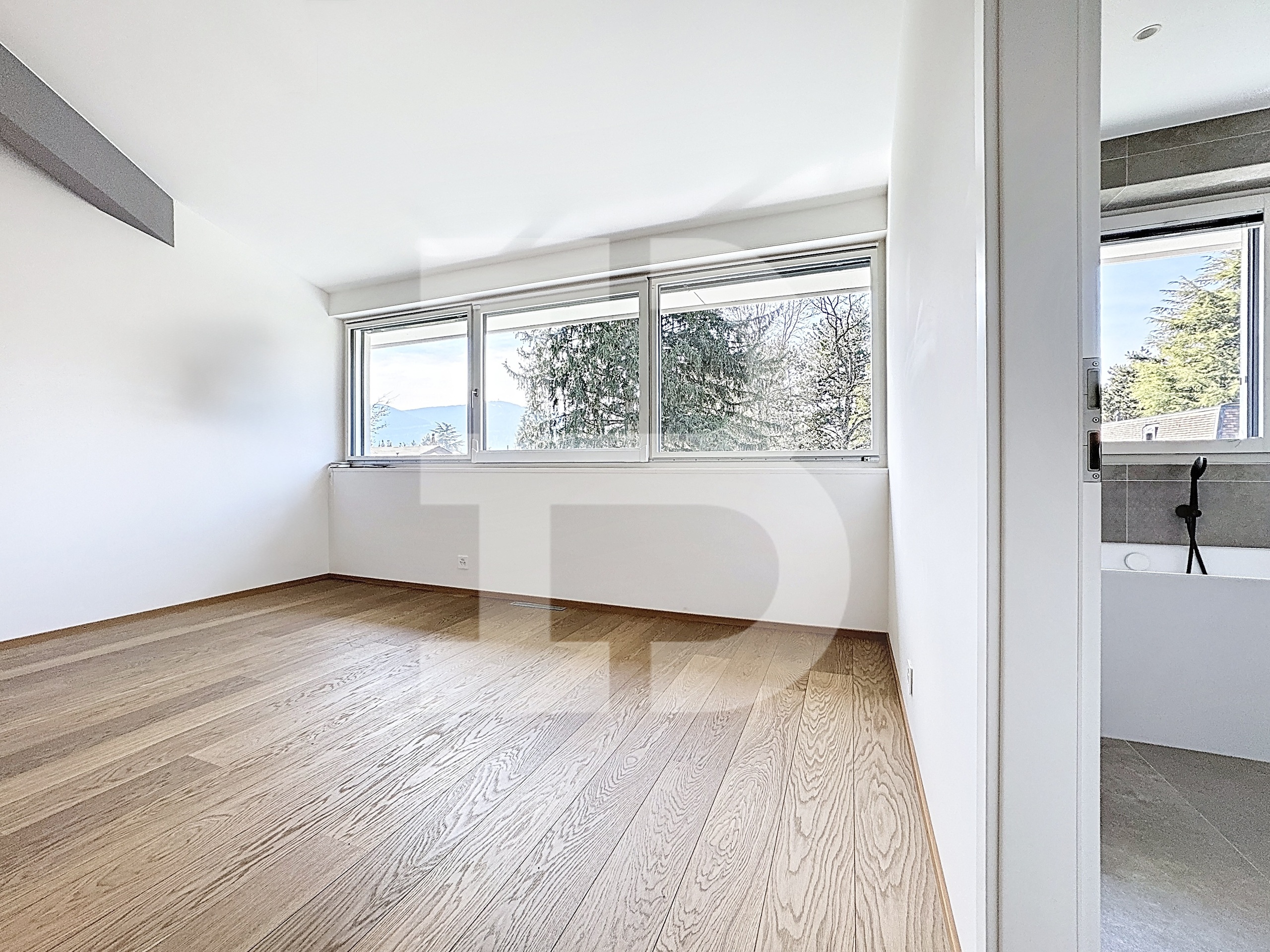 Master bedroom avec dressing et salle de bains/douche attenants Master bedroom avec dressing et salle de bains/douche attenants