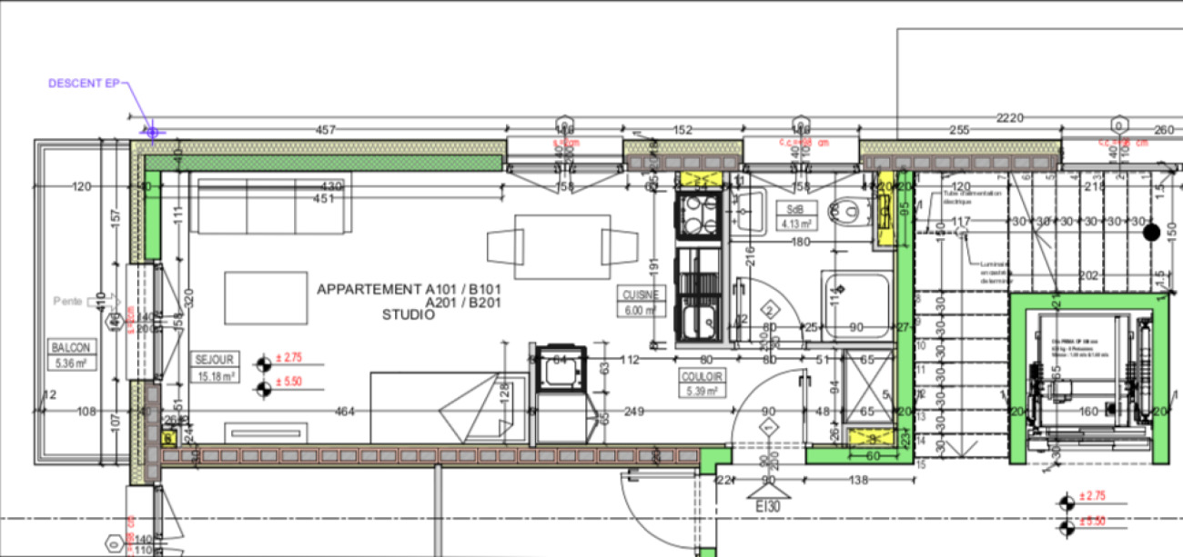 Plan appartement