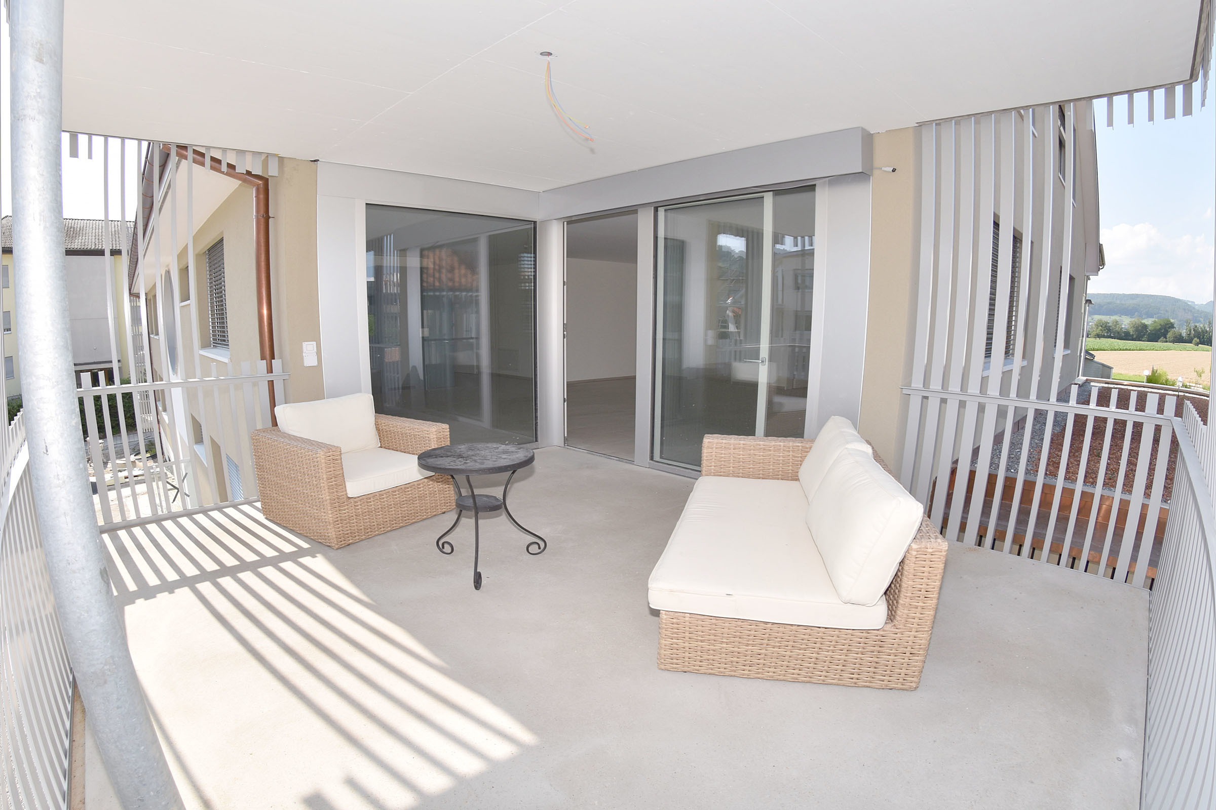 grosser Balkon