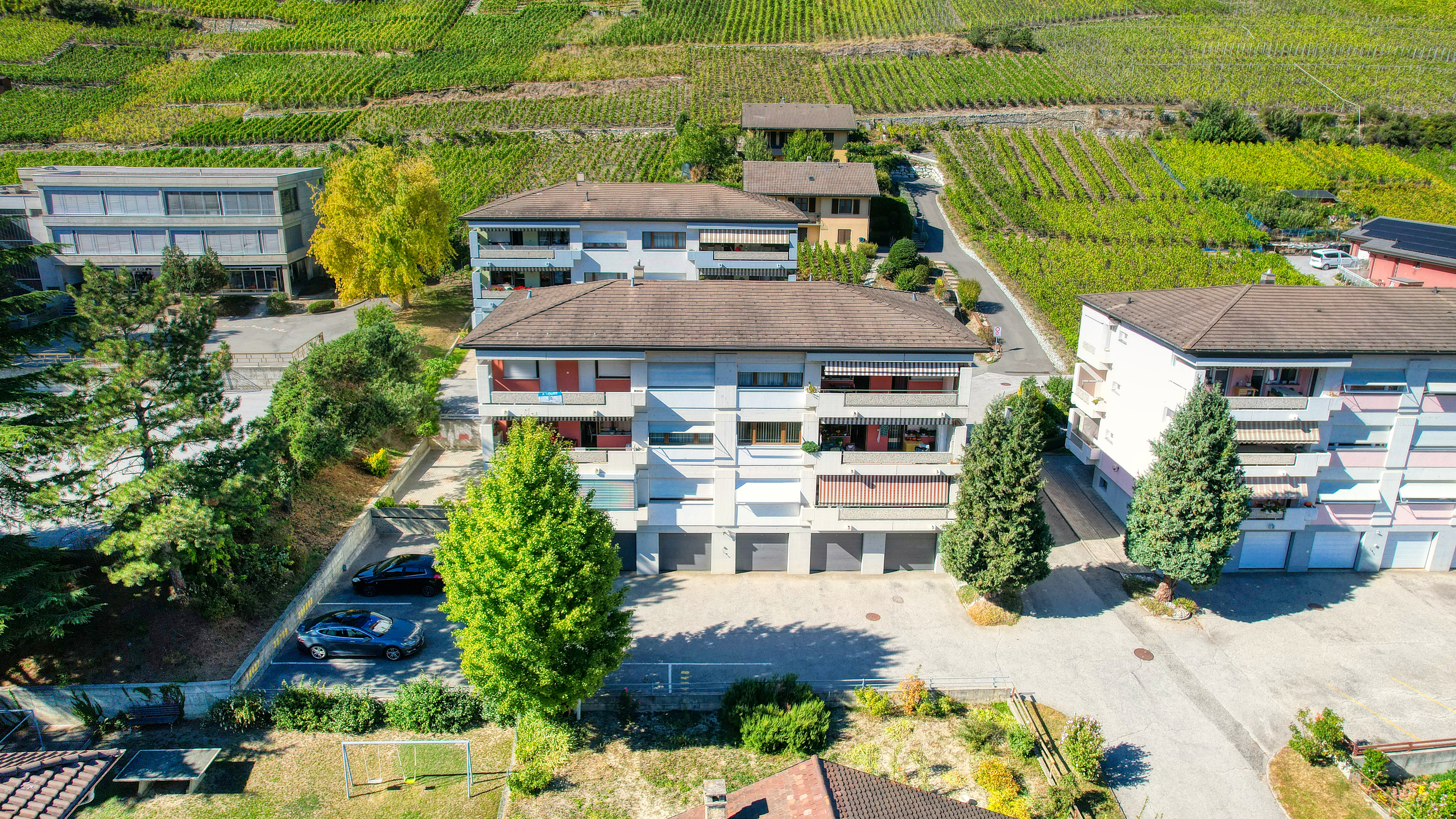 Appartement Noës - Vue drone Appartement Noës - Vue drone