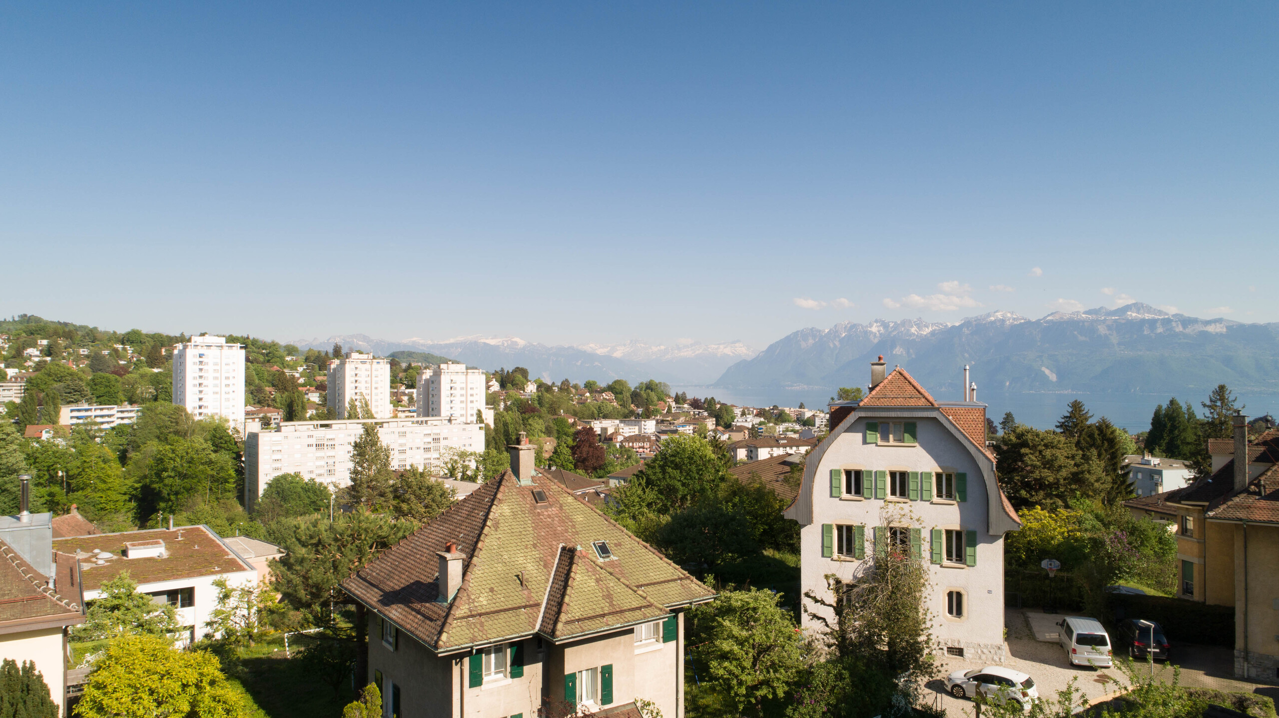 Vue depuis l'attique