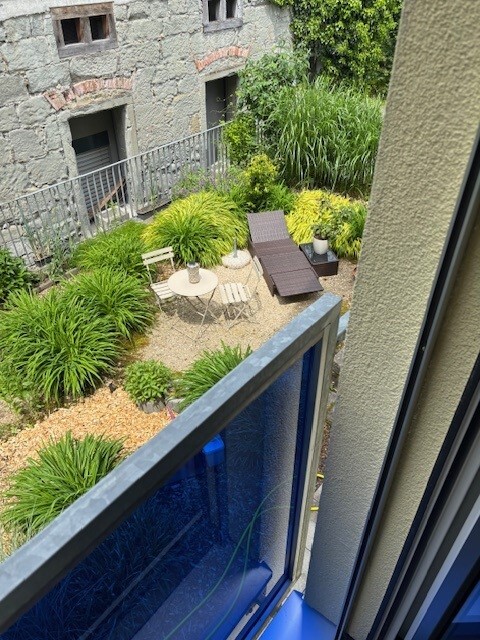 Gartensicht aus Elternzimmer