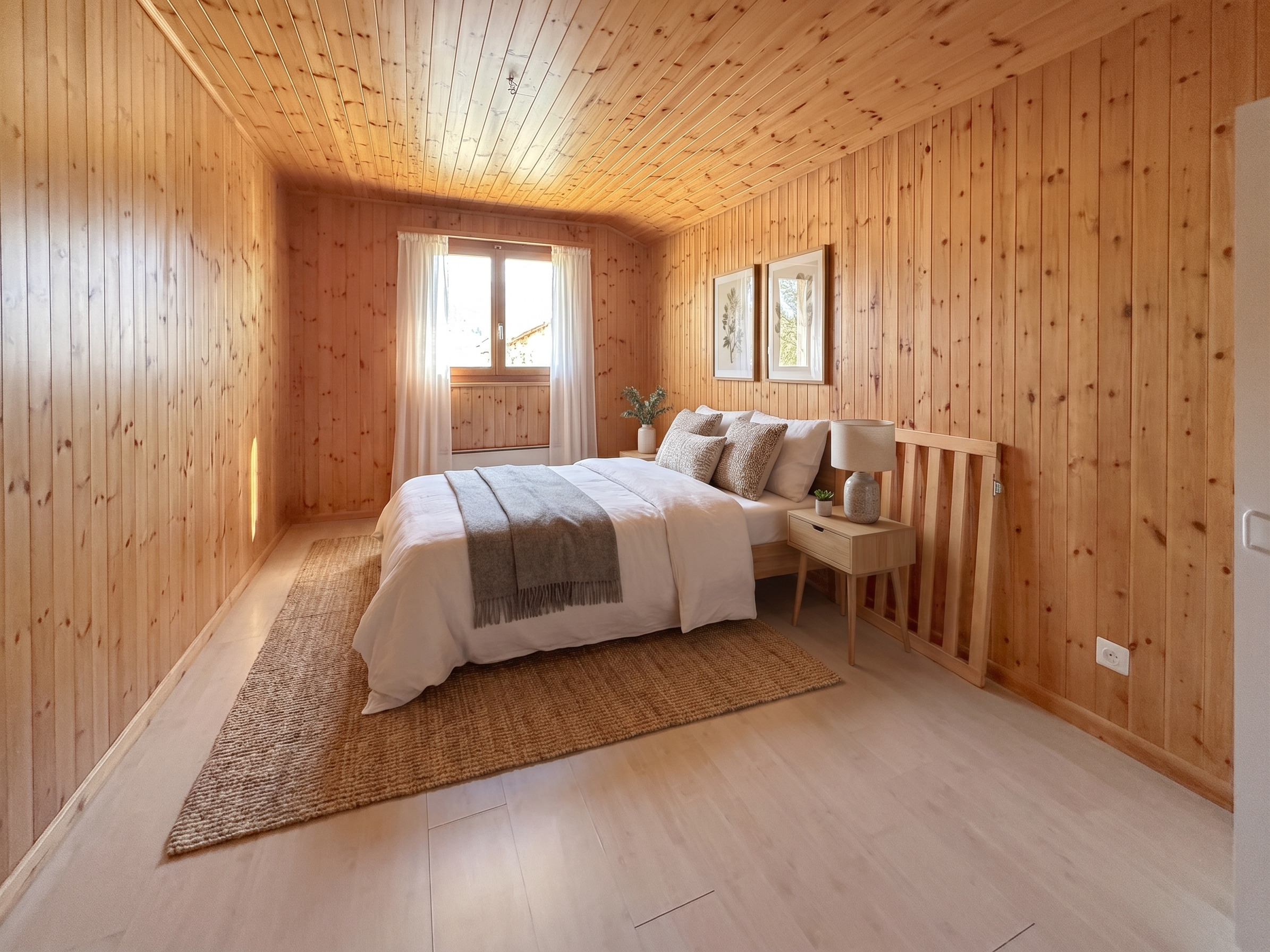 Appt de 4.5 pièces à l'étage - chambre no 2 Appt de 4.5 pièces à l'étage - chambre no 2