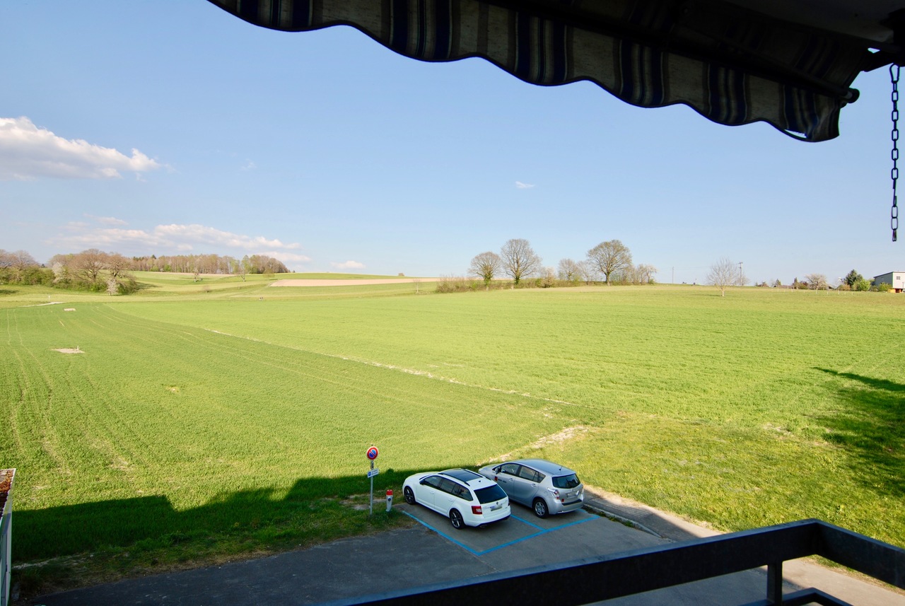 AUSSICHT ÜBERS FELD