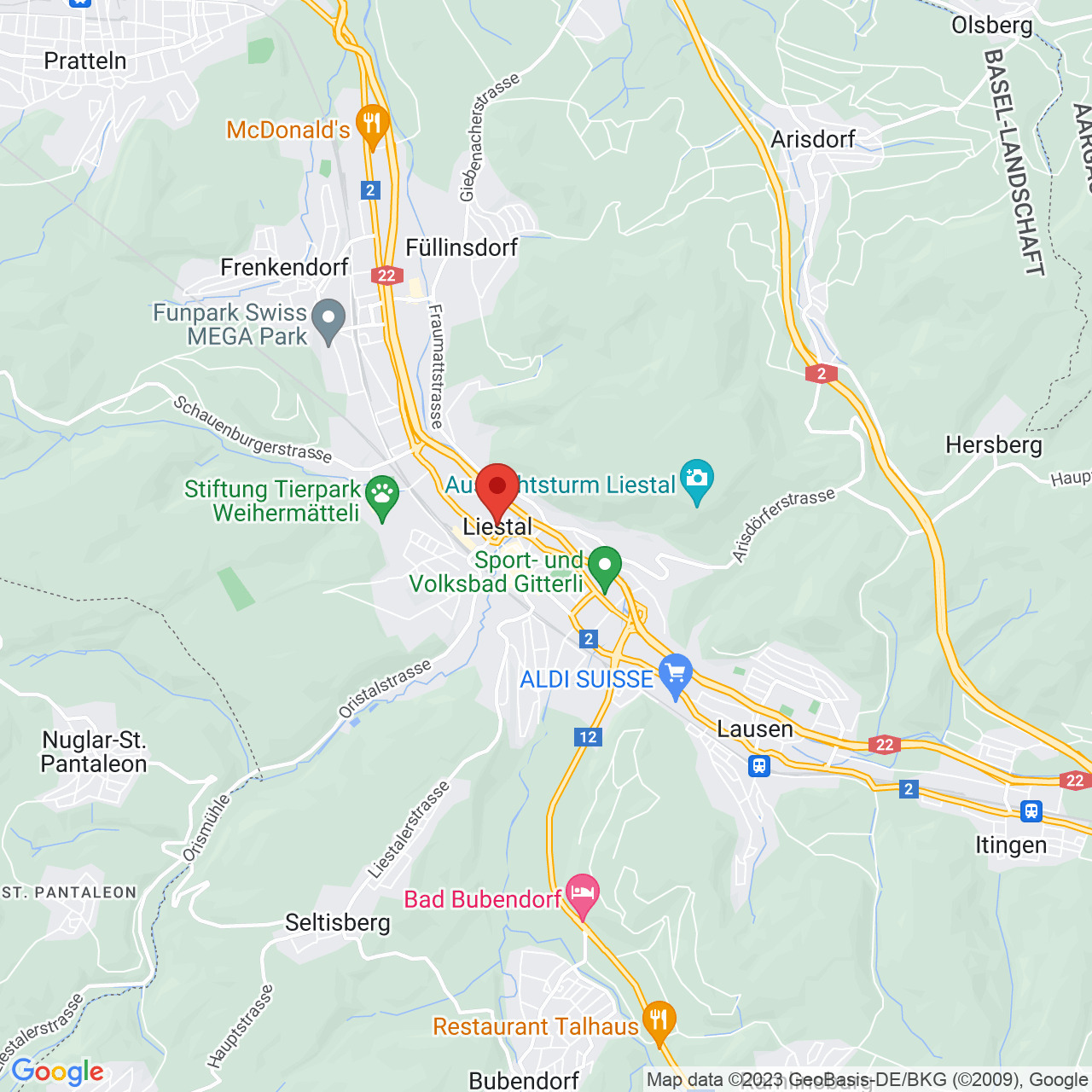 Lageplan 1